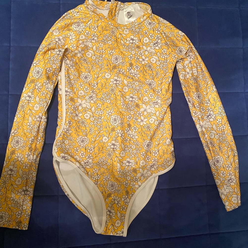 Girls long sleeve swim suit